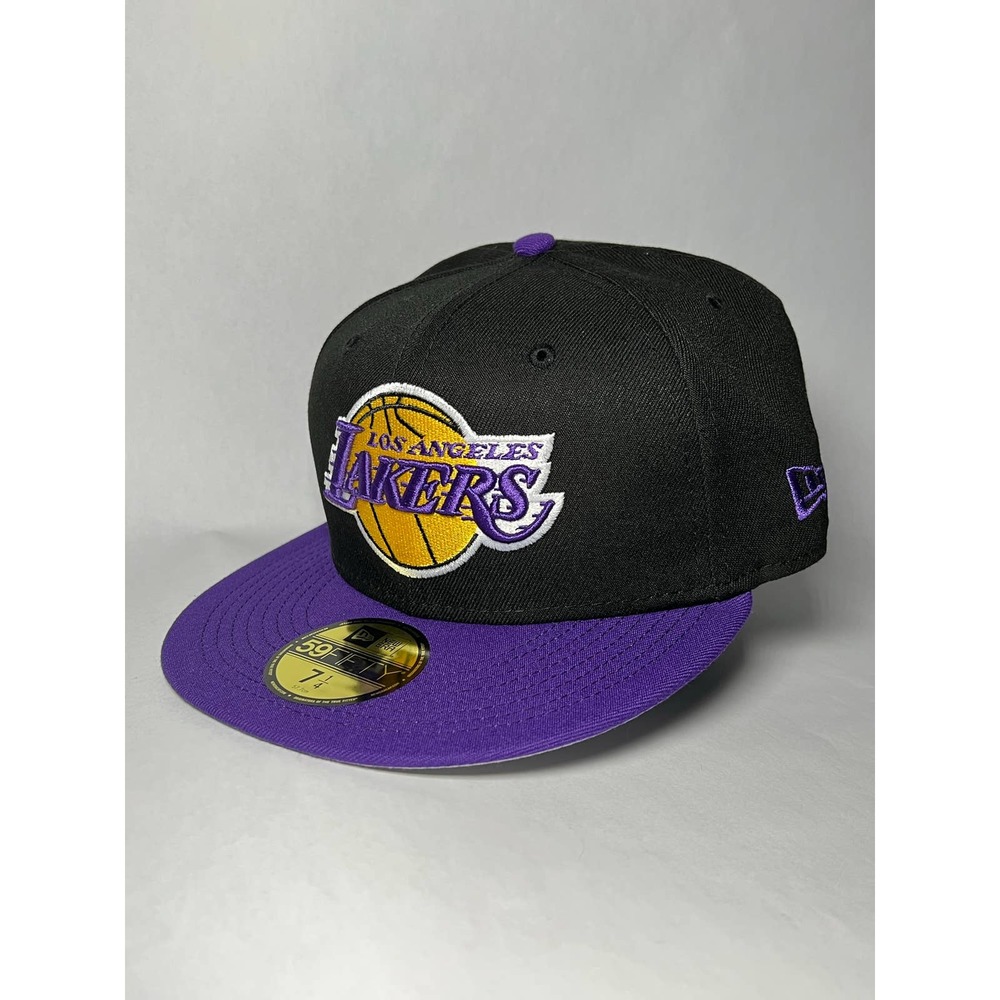 L.A. Lakers NBA Basic 2 Tone 18 59FIFTY Fitted Cap Size 7 1/4
